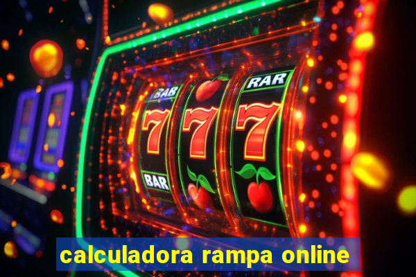 calculadora rampa online